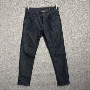 Roark Men's Size 30x32 Dark Wash Blue Raw Denim HWY 128 Jeans